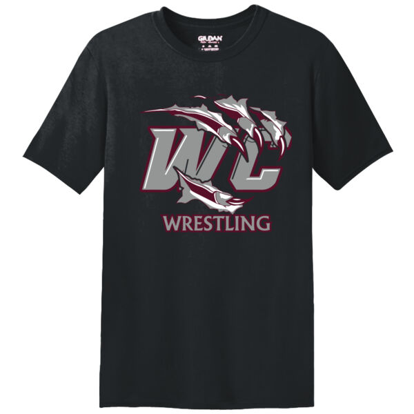 West Creek Wrestling - Gildan Performance DryFit ® T Shirt Thumbnail