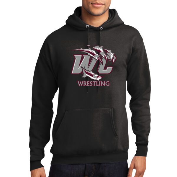 West Creek Wrestling - Core Fleece Pullover Hooded Sweatshirt Thumbnail