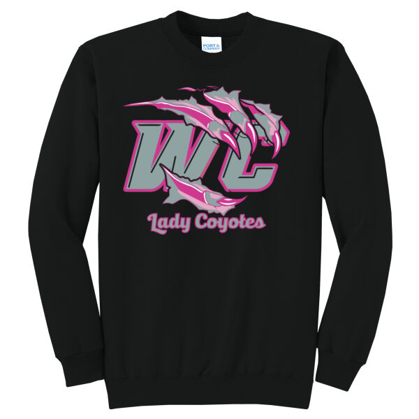Lady Coyotes - Core Fleece Crewneck Sweatshirt Thumbnail