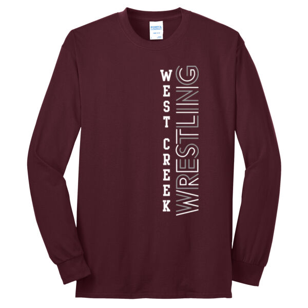 West Creek Wrestling  - Long Sleeve Core Blend Tee Thumbnail