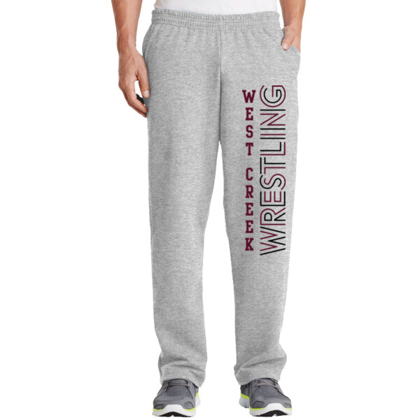 West Creek Wrestling - Core Fleece Sweatpant with Pockets Thumbnail