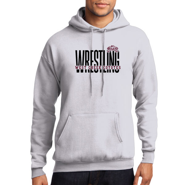 West Creek Wrestling - Core Fleece Pullover Hooded Sweatshirt Thumbnail