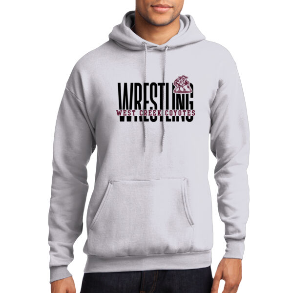 West Creek Wrestling - Core Fleece Pullover Hooded Sweatshirt Thumbnail