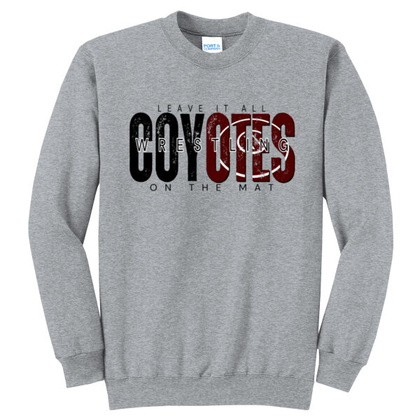 Westcreek Wrestling - Core Fleece Crewneck Sweatshirt Thumbnail